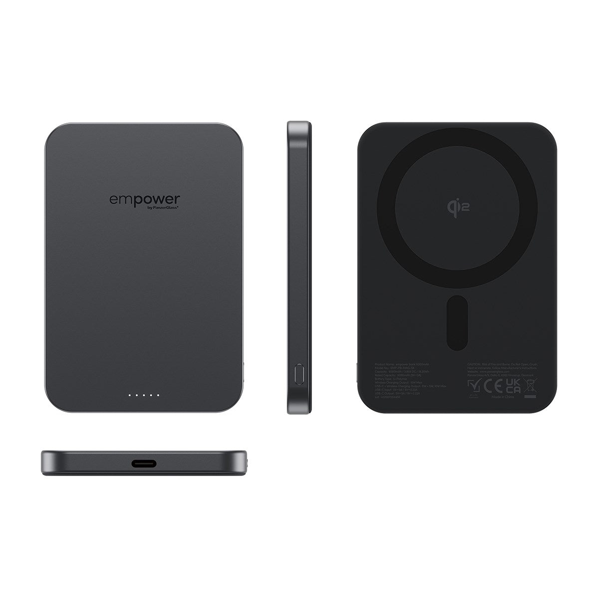 empower by PanzerGlass® empower Bank | 5000mAh | Space Black